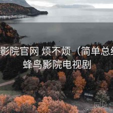 蜂鸟影院官网 烦不烦（简单总结），蜂鸟影院电视剧