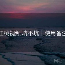 红桃视频 坑不坑｜使用备注
