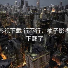 柚子影视下载 行不行，柚子影视安卓下载了