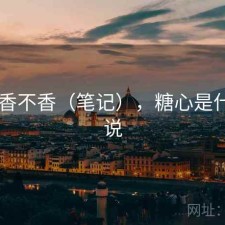 糖心 香不香（笔记），糖心是什么小说