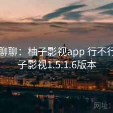 随便聊聊：柚子影视app 行不行，柚子影视1.5.1.6版本