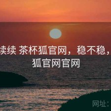 断断续续 茶杯狐官网，稳不稳，茶杯狐官网官网