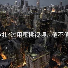 对比过用蜜桃视频，值不值